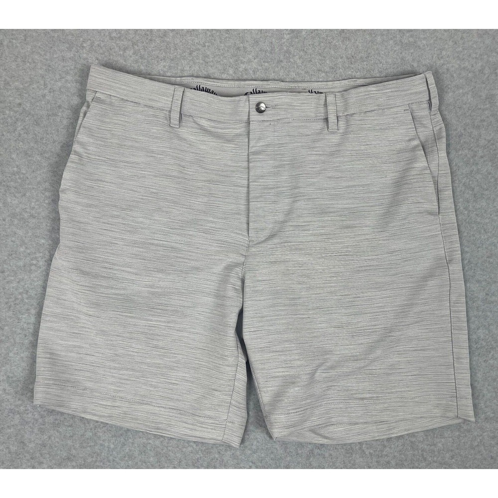 Men's Callaway Golf Shorts‎ Size 40 Gray Polyester